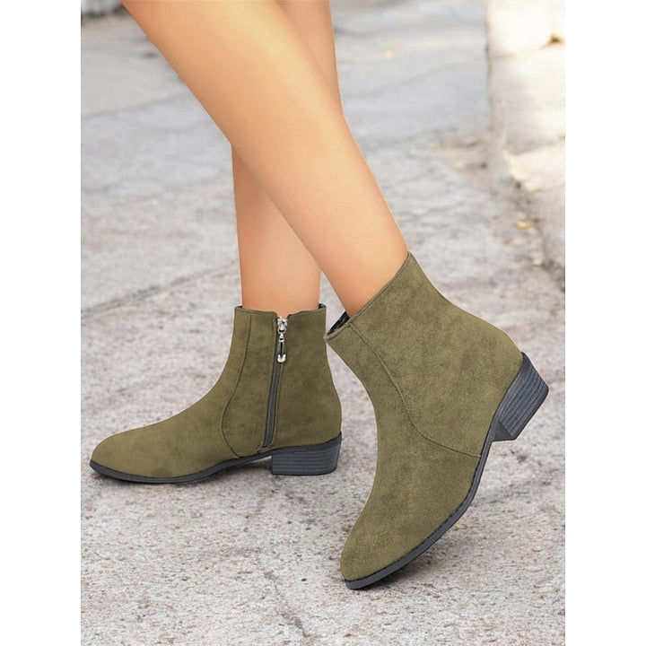 Georgia | Sleek Side-Zip Ankle Boots