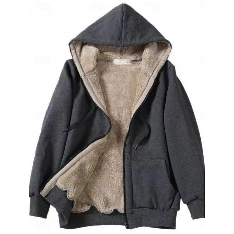 Susannah | Cozy Full-Zip Hooded Jacket