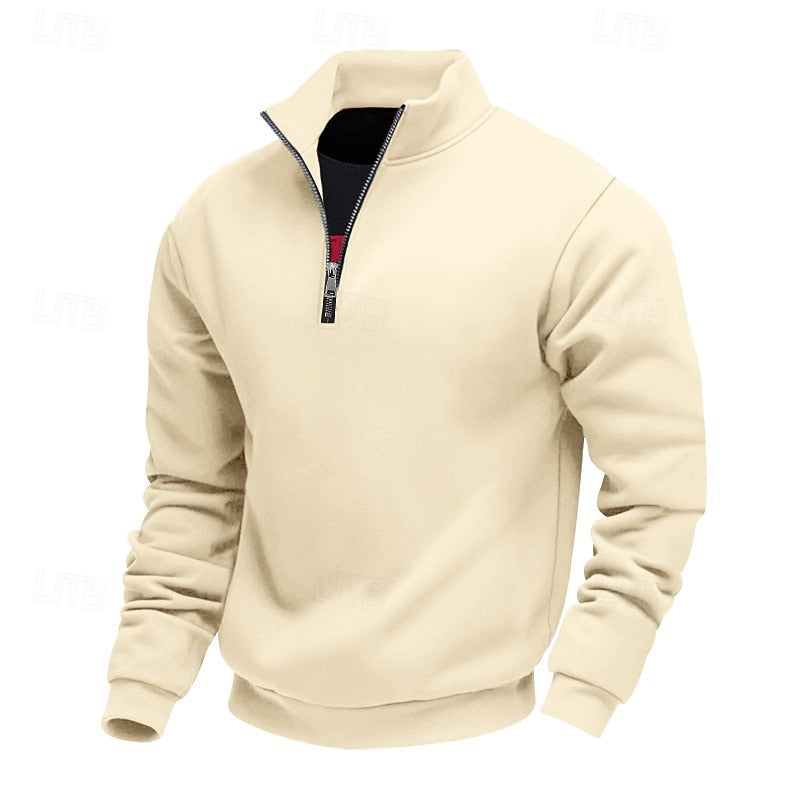 Tanner | Refined Half-Zip Sweatshirt