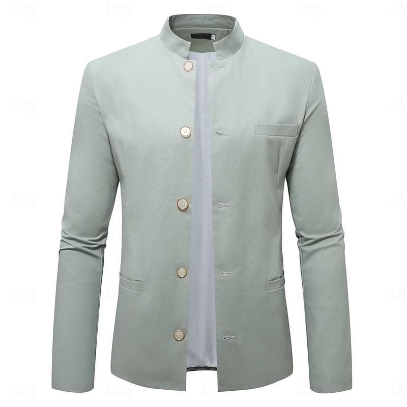 Alaric | Refined Stand-Collar Jacket