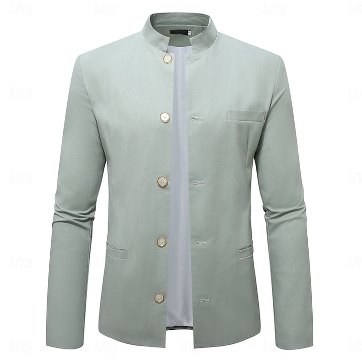 Alaric | Refined Stand-Collar Jacket