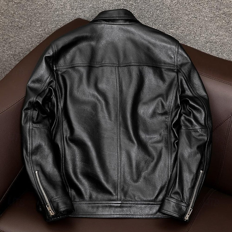 Conrad | Classic Zip-Up Biker Jacket