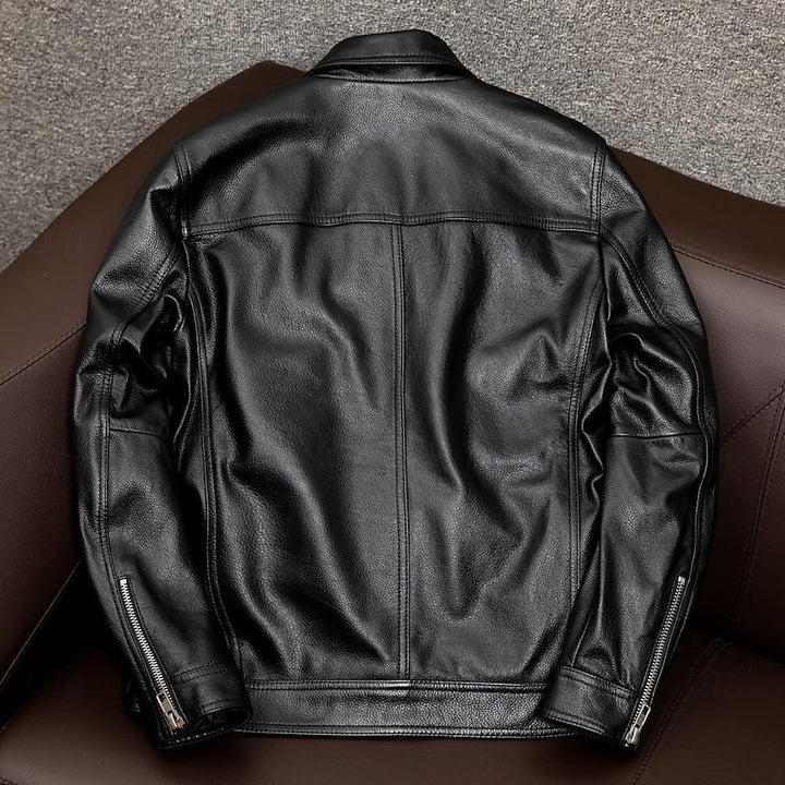 Conrad | Classic Zip-Up Biker Jacket