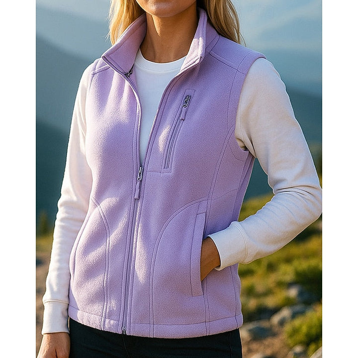 Maeve | Cozy Stand-Collar Vest