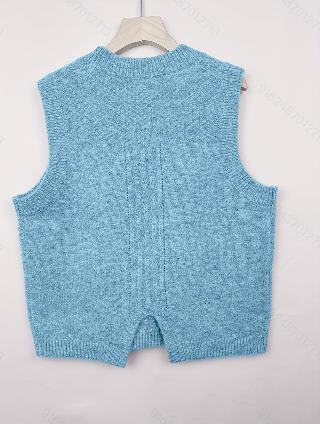 Tabitha | Cable-Knit Sleeveless Sweater Vest