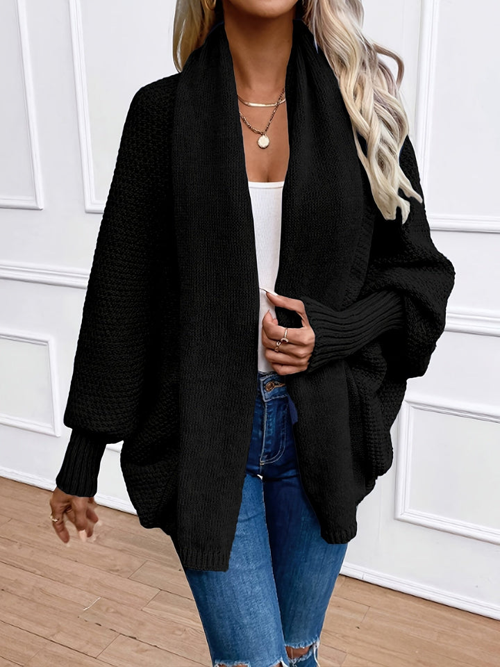 Rosalyn | Draped Shawl-Collar Cardigan