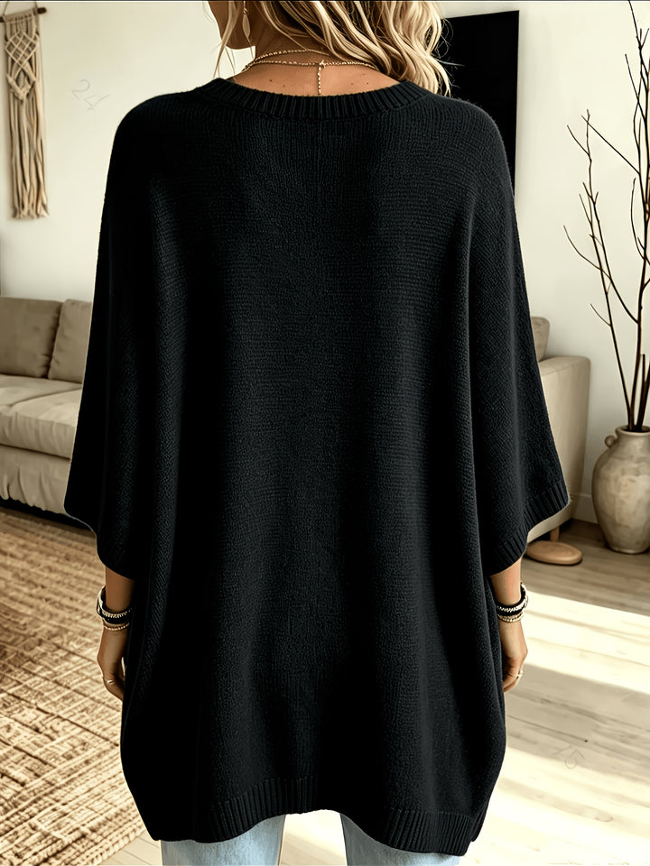 Cassia | Relaxed Batwing Sweater
