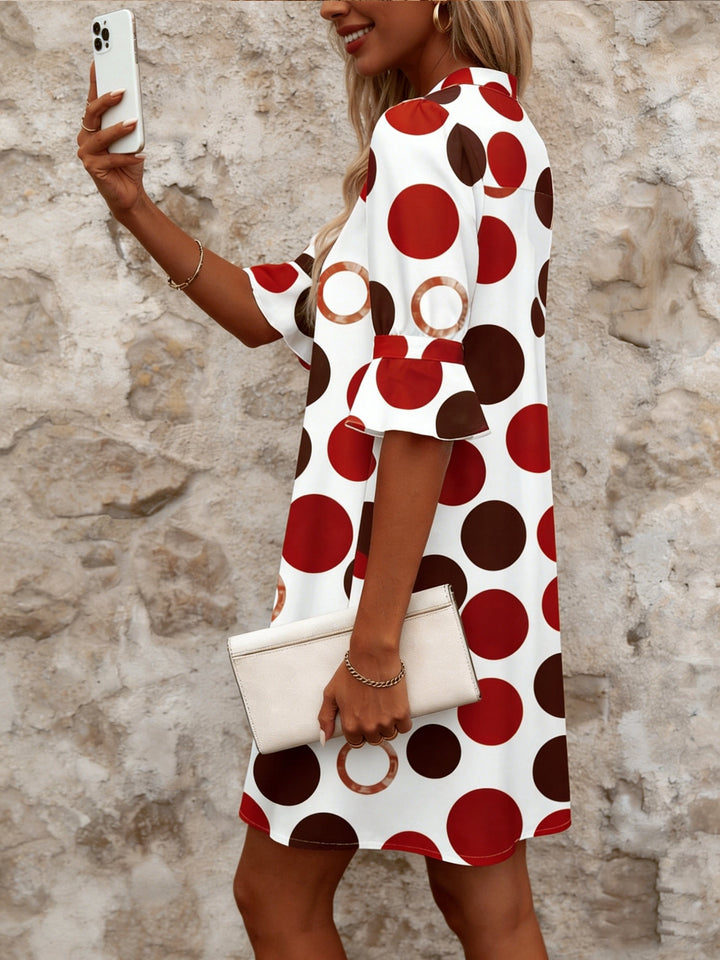 Emma | Polka Dot Shift Dress