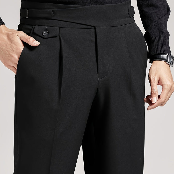 Xavier | Tailored Pleated Pants