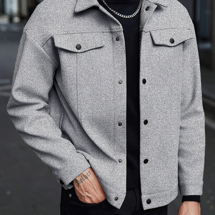 Harrison | Textured Everyday Utility Jacket