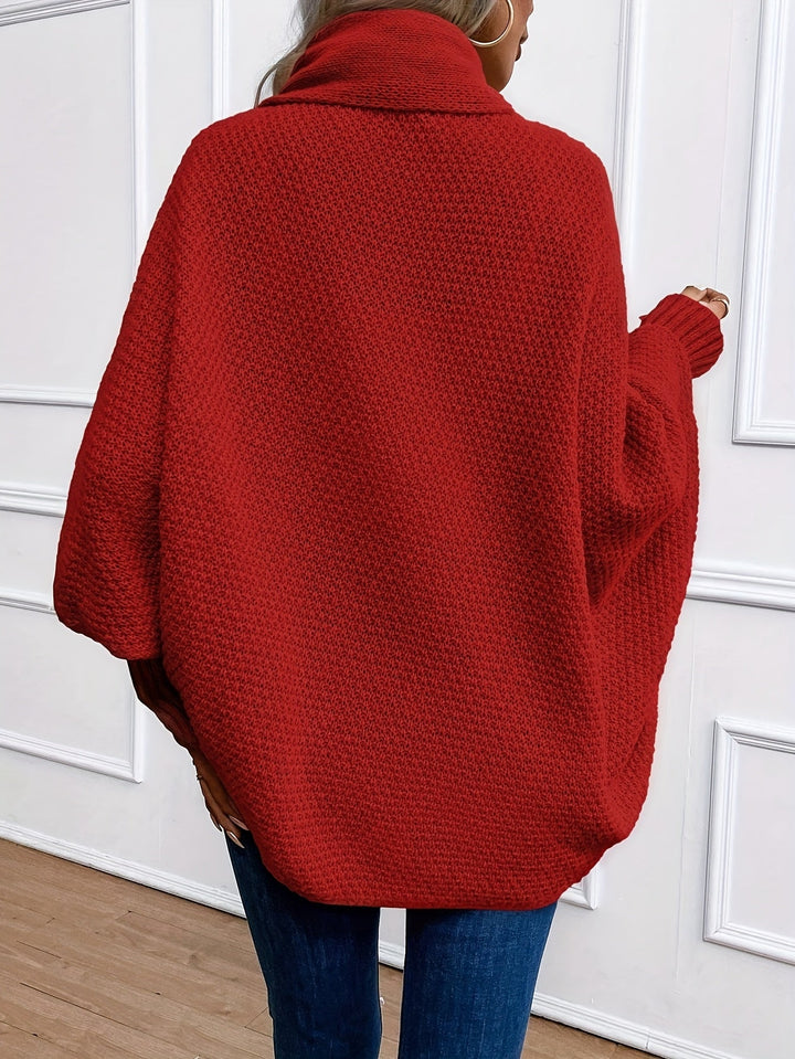 Rosalyn | Draped Shawl-Collar Cardigan