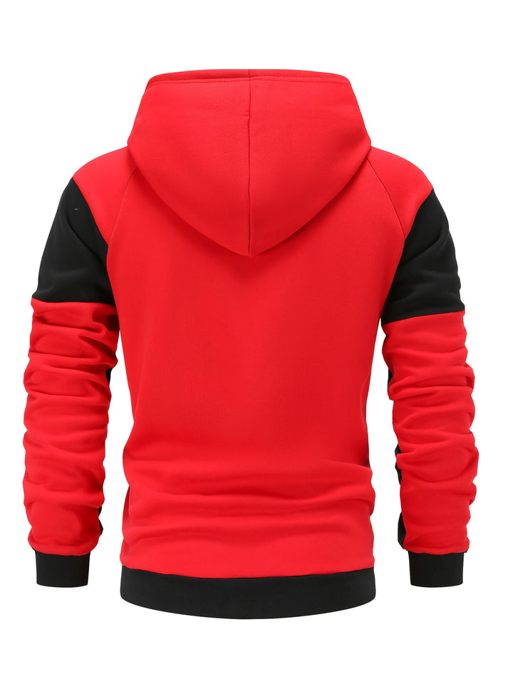 Bexley | Colour Block Zip-Up Hooded Jacket