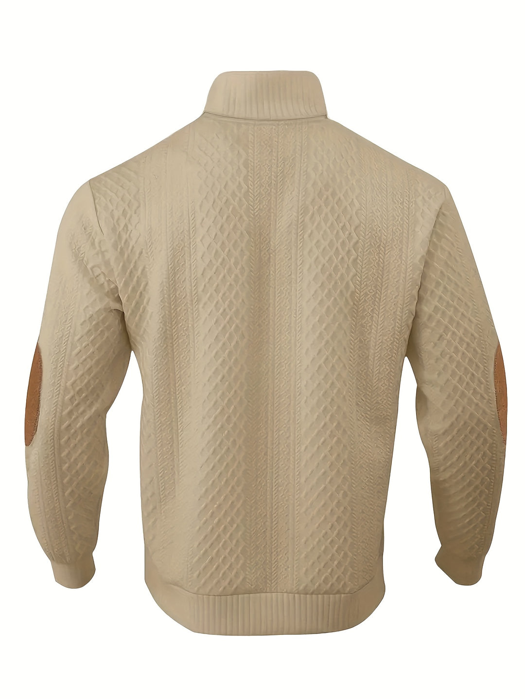 Alden | Stand Collar Textured Sweater