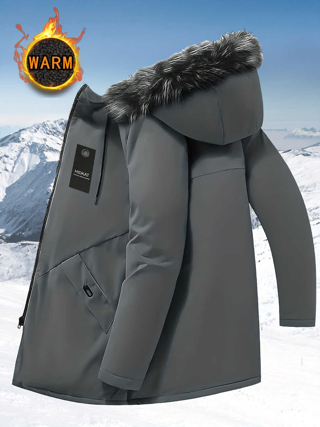 Emerson | Fleece-Lined Hooded Parka