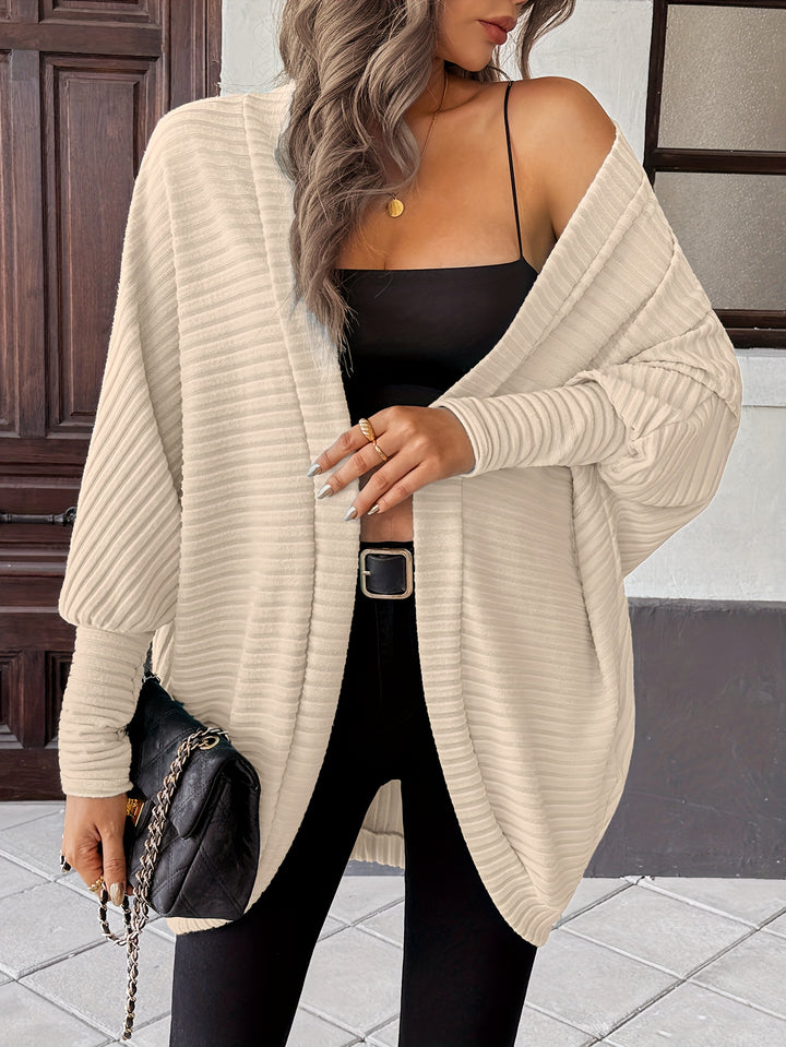 Lucille | Relaxed Open-Front Cardigan