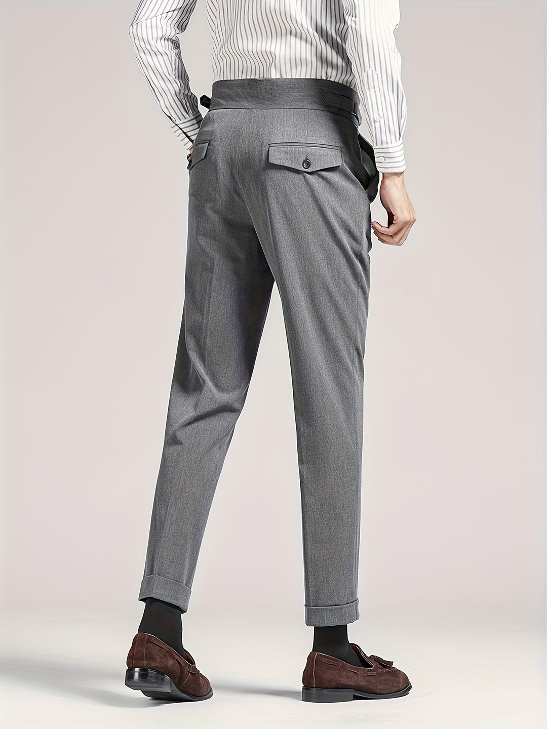 Xavier | Tailored Pleated Pants