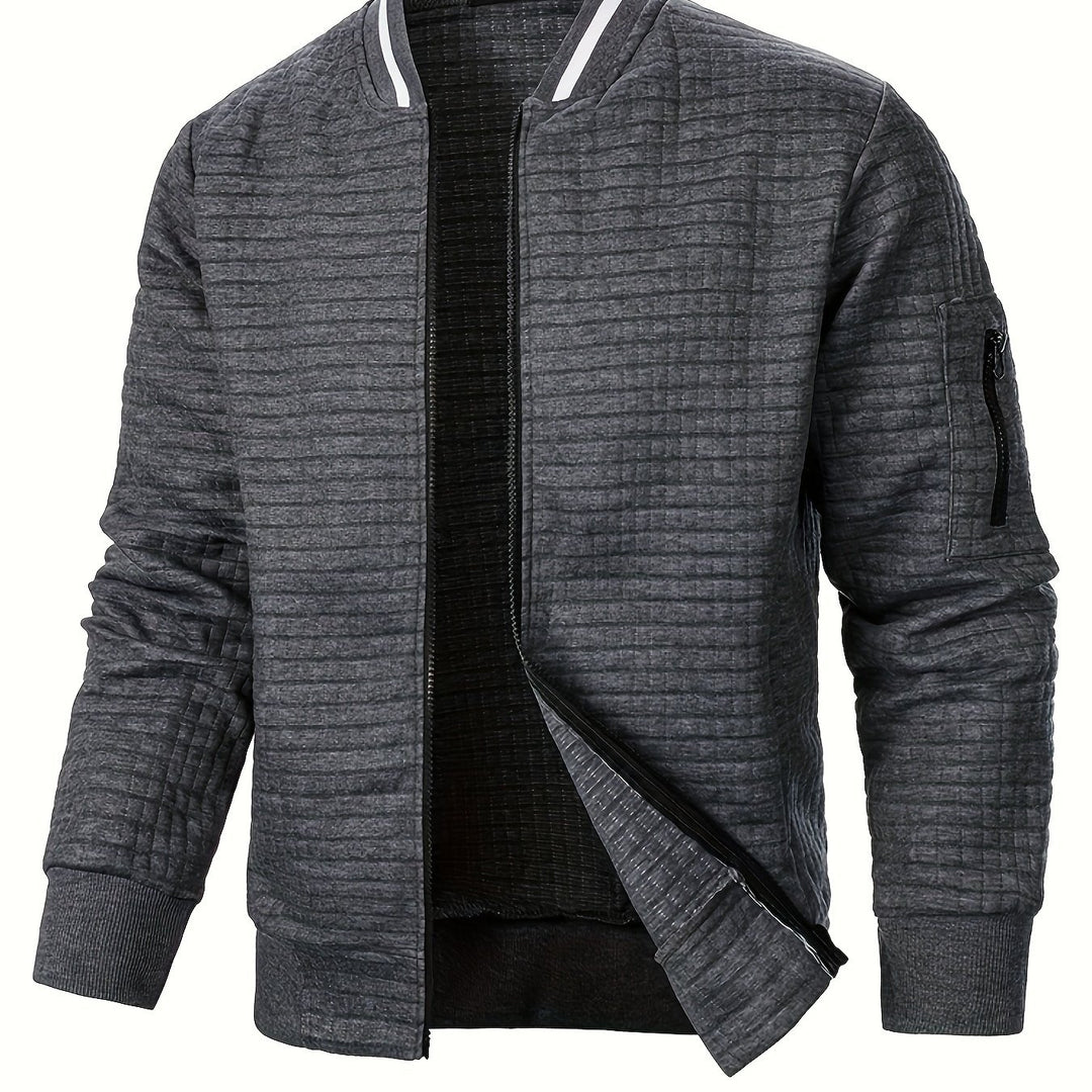 Marshall | Textured Bomber Jacket