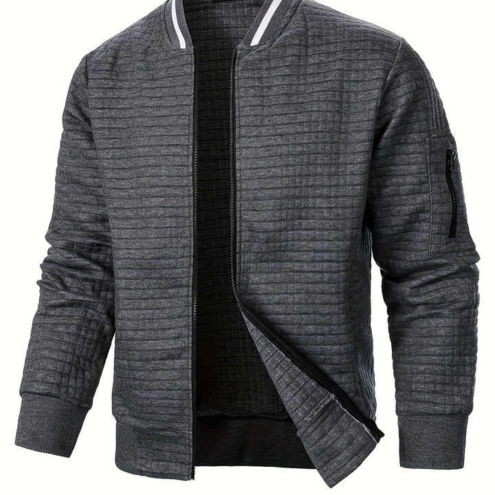 Marshall | Textured Bomber Jacket