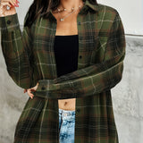 Rosemary | Relaxed Checkered Shirt