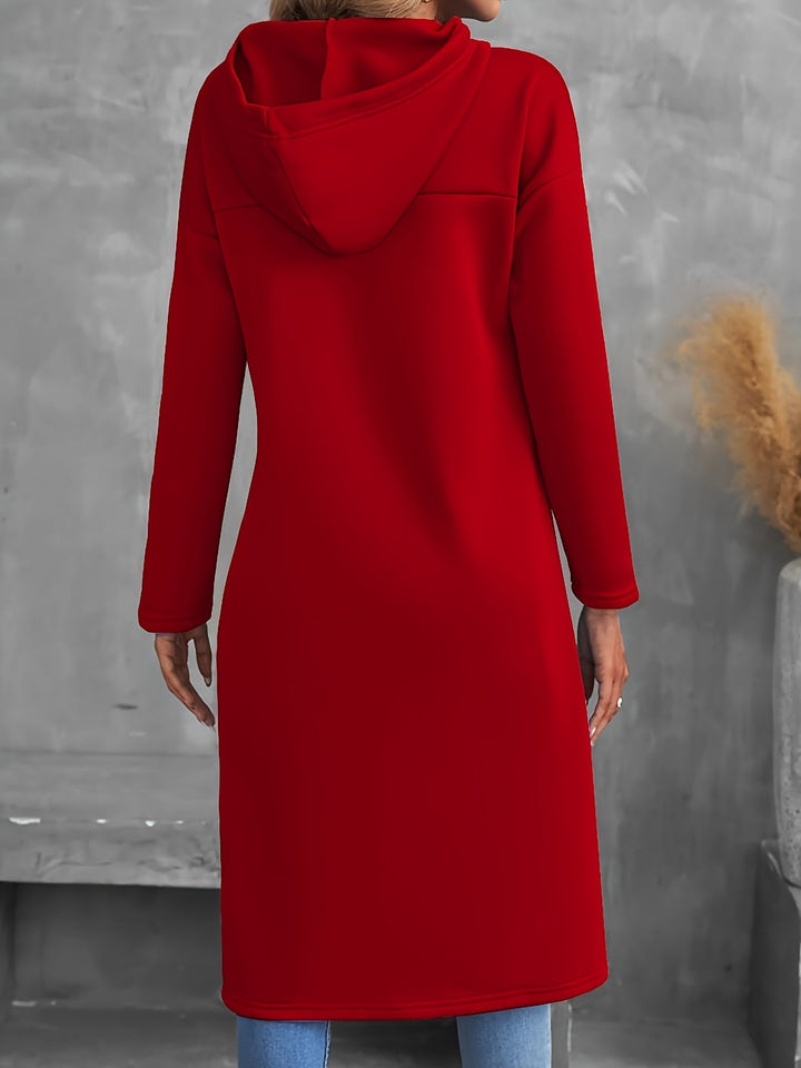 Marlena | Relaxed High-Low Hooded Tunic