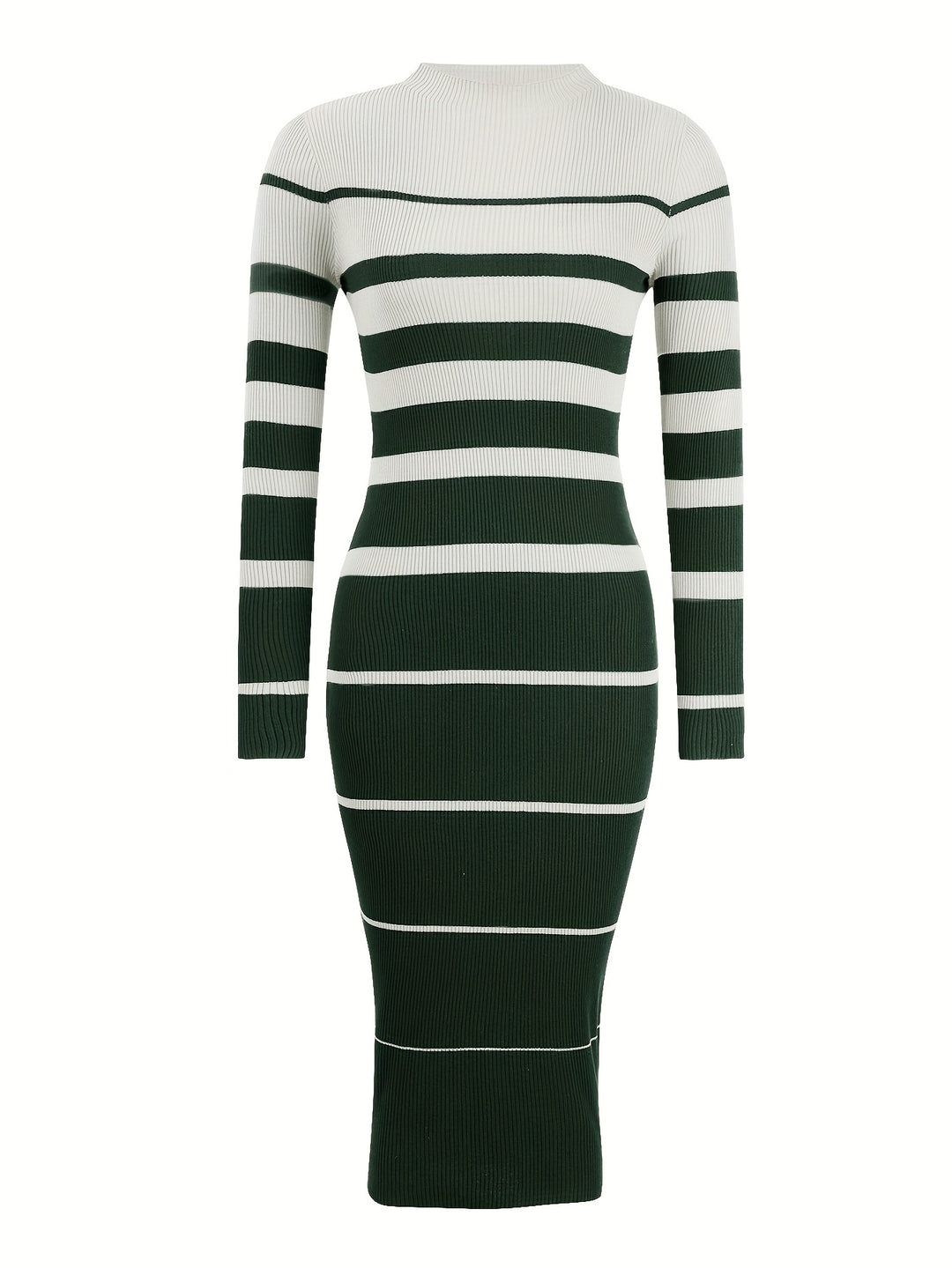Yvette | Striped Bodycon Sweater Dress