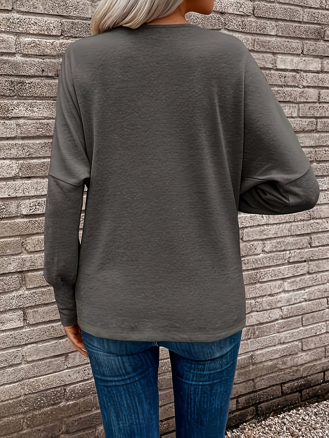 Rebecca | Relaxed Everyday Long-Sleeve Top