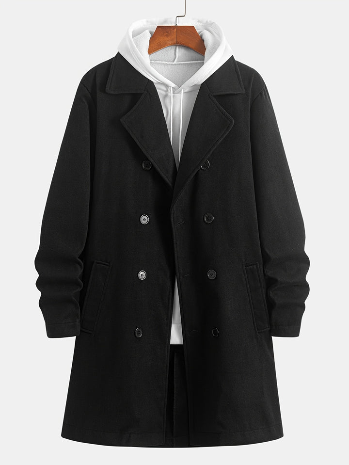 Edmund | Double-Breasted Tailored Overcoat