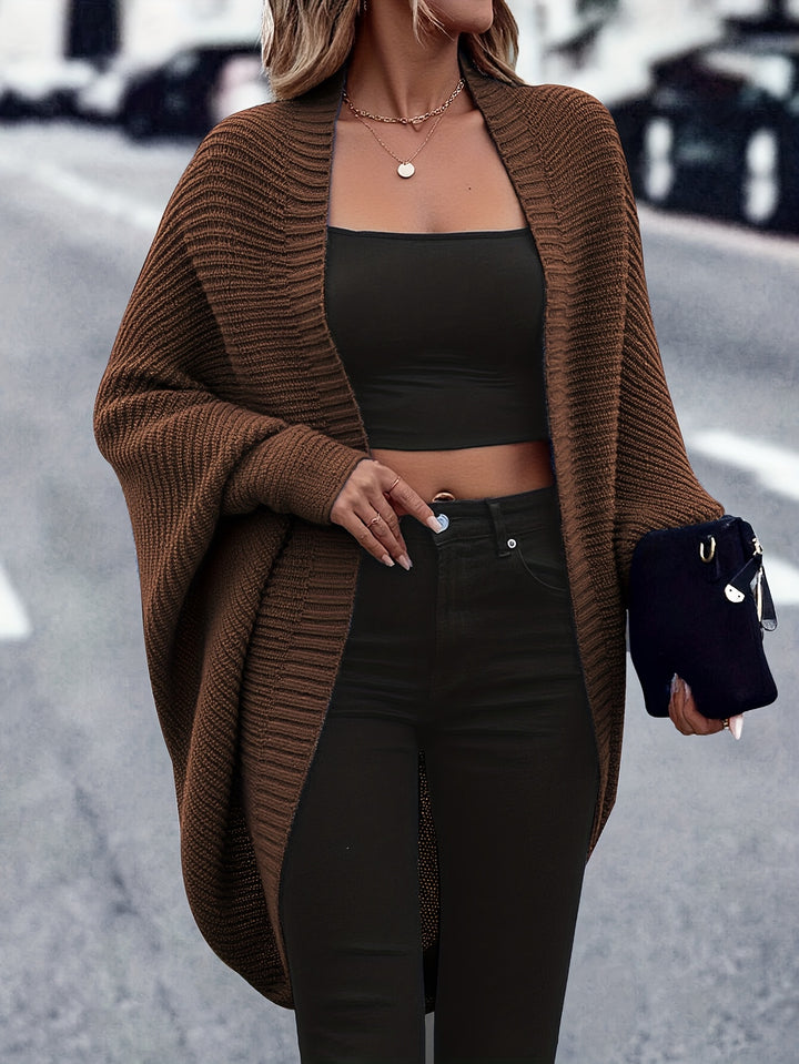 Maribel | Draped Christmas Cardigan