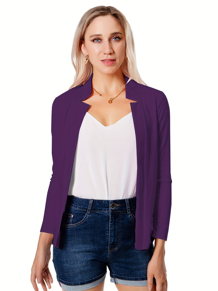 Marguerite | Open Front Tailored Blazer