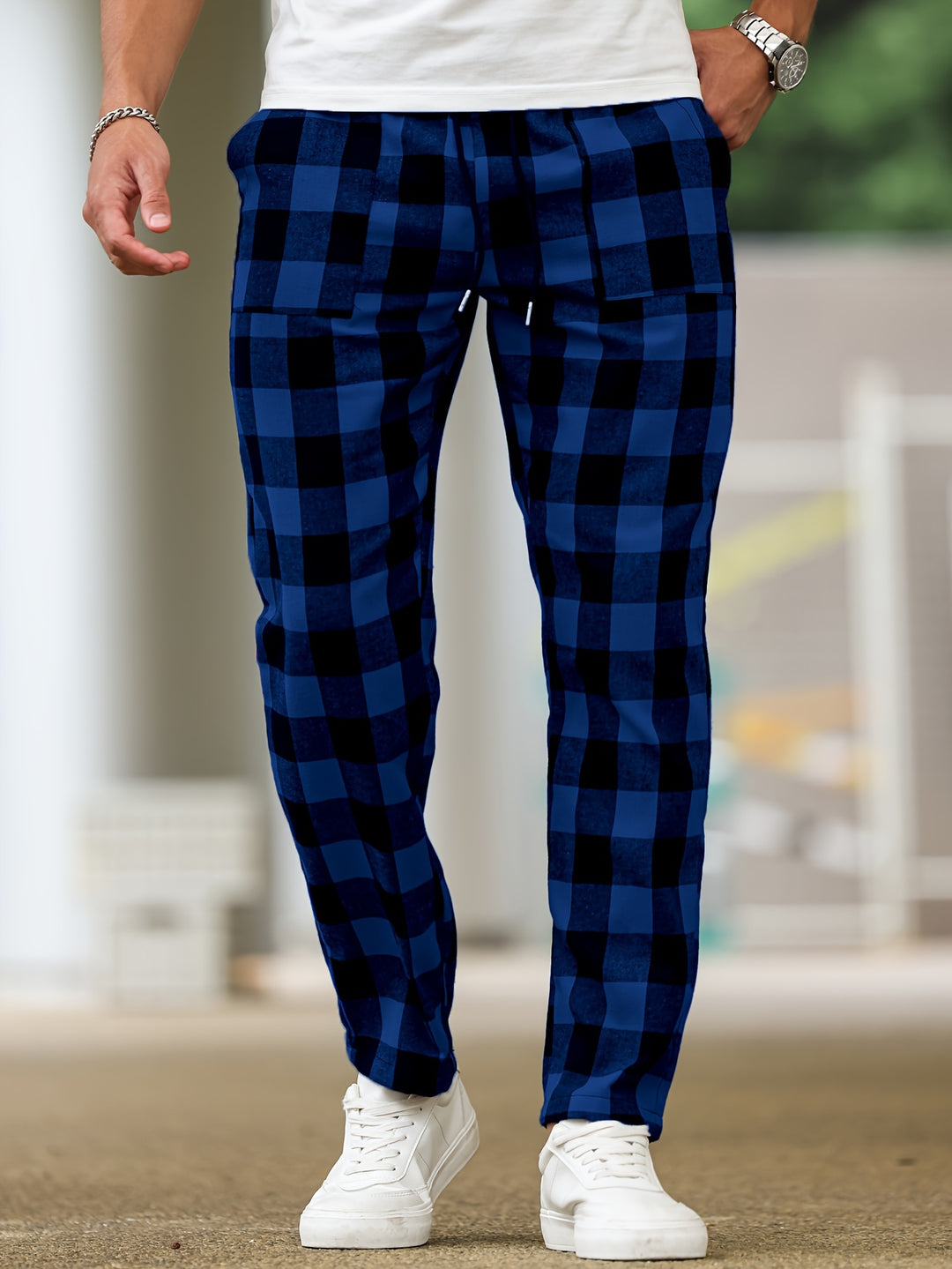 Grayson | Relaxed Plaid Lounge Pants