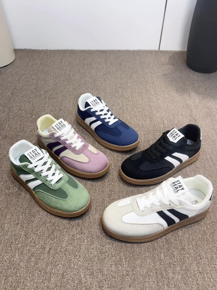 Talia | Classic Lace-Up Sneakers