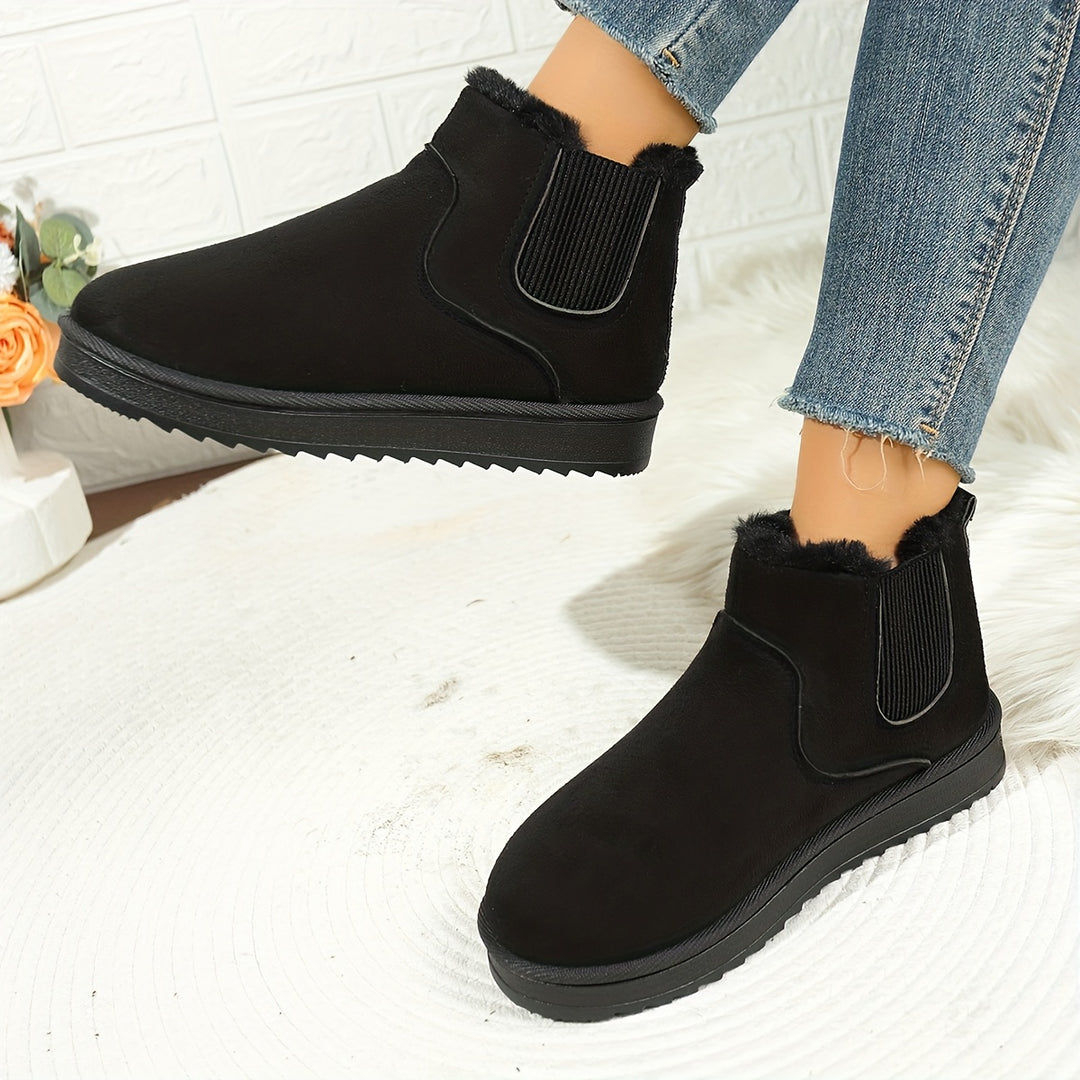 Matilda | Cozy Platform Ankle Boots