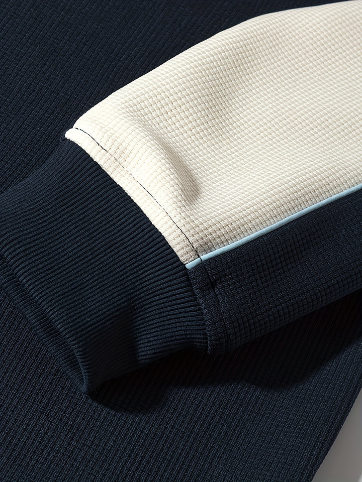 Merrick | Colour-Block Crewneck Sweatshirt