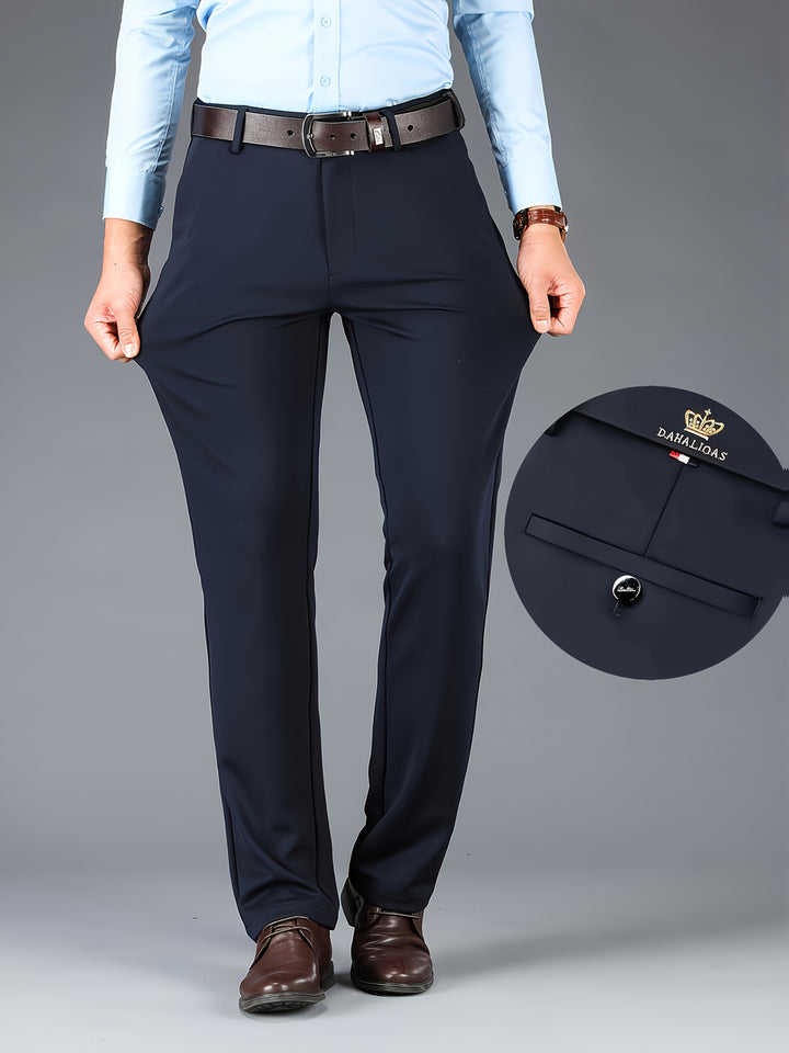 Lawrence | Tailored Straight-Leg Dress Pants