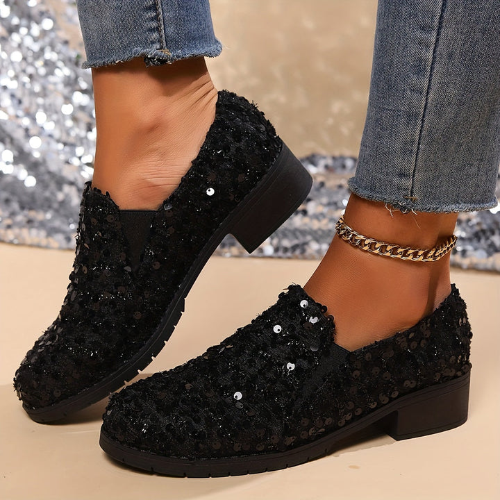 Victoria | Sparkle Evening Loafers