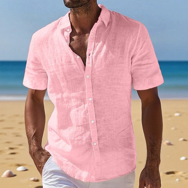 Adrian | Relaxed Beach Button-Up Shirt