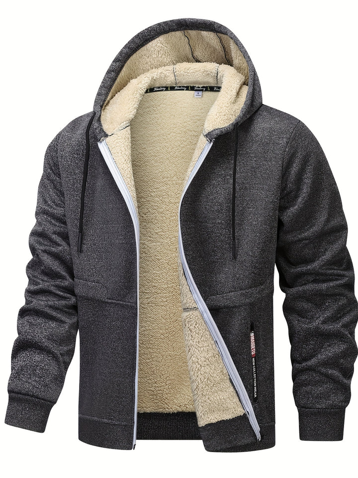 Thatcher | Cozy-Lined Hooded Zip-Up Jacket