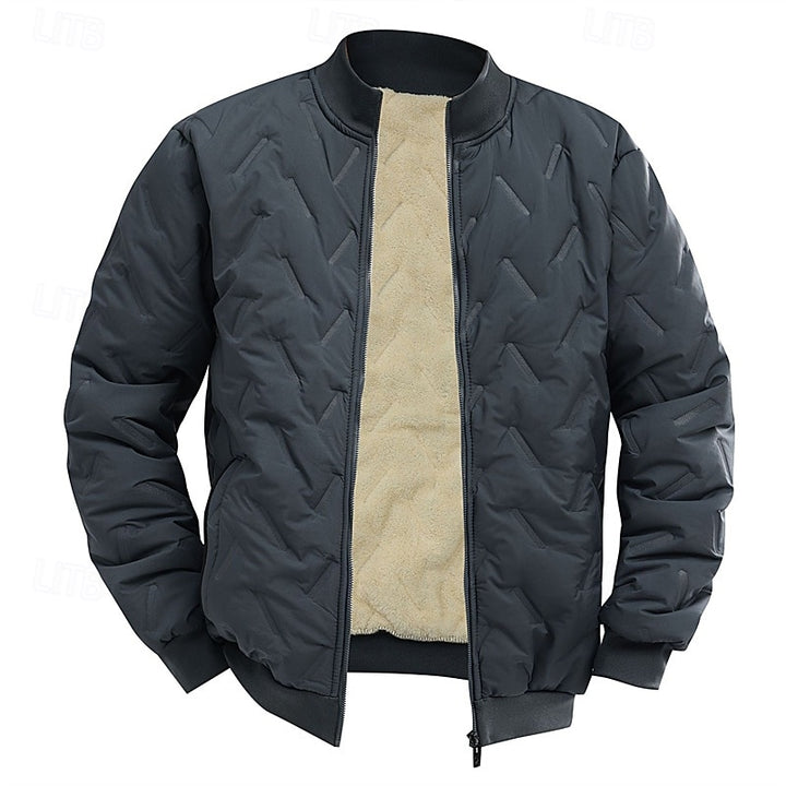 Calder | Quilted Bomber Jacket