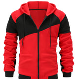 Bexley | Colour Block Zip-Up Hooded Jacket