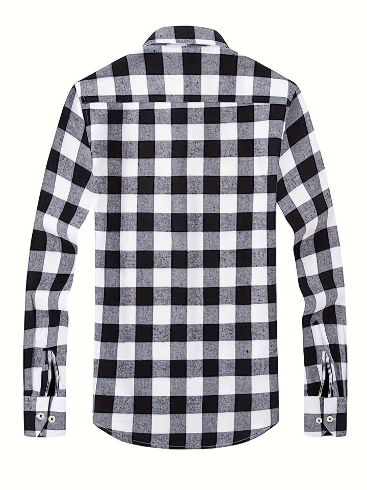 Grady | Classic Plaid Button-Up Shirt