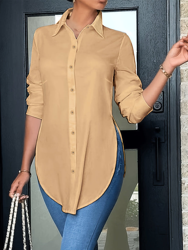 Katherine | Refined Button-Front Blouse