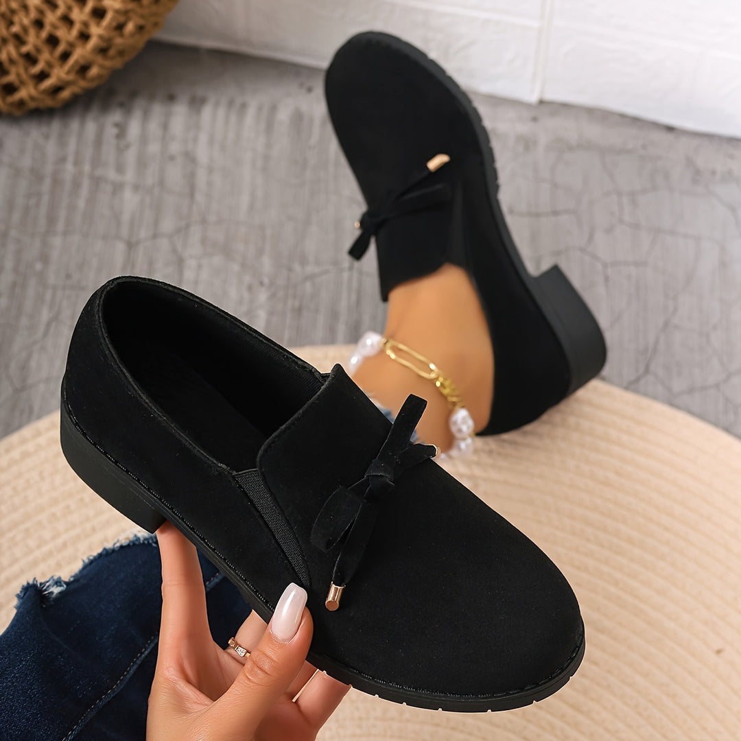 Bellamy | Bow-Detail Slip-On Loafers
