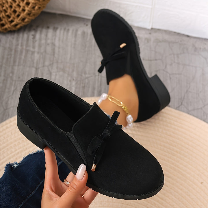 Bellamy | Bow-Detail Slip-On Loafers