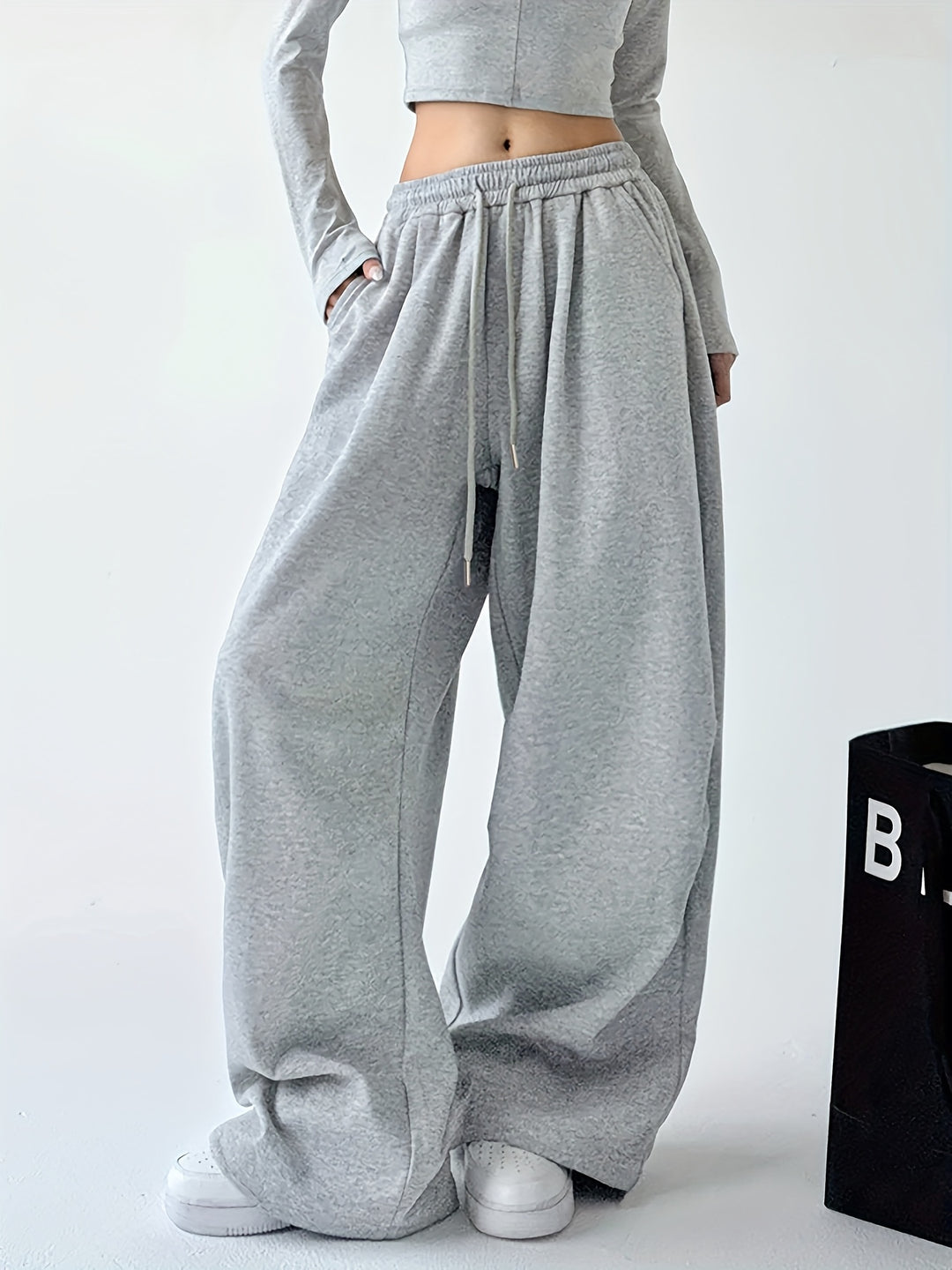 Estelle | Relaxed Wide-Leg Joggers