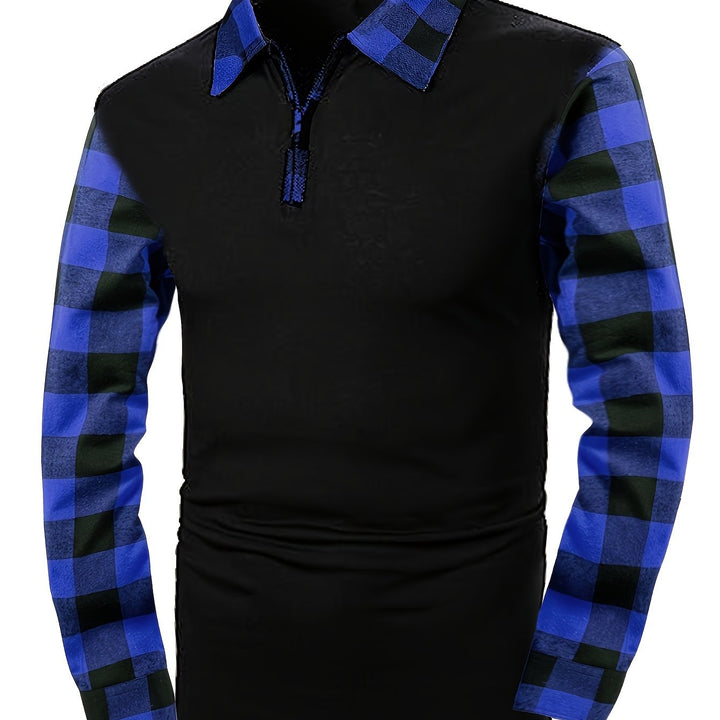 Ellis | Half-Zip Collared Polo Shirt