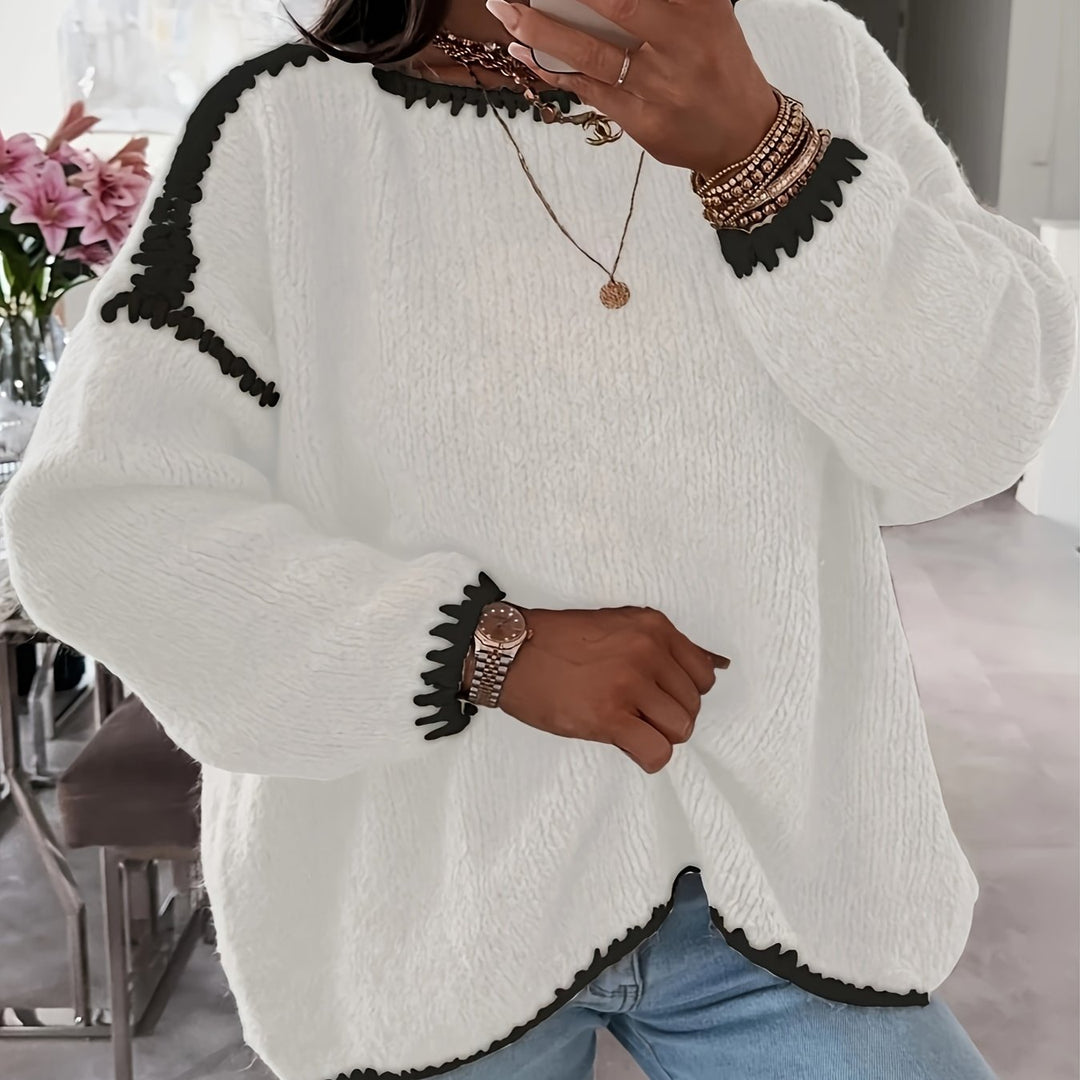 Corinna | Relaxed Boat-Neck Sweater