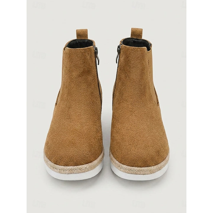 Della | Wedge Chelsea Ankle Boots