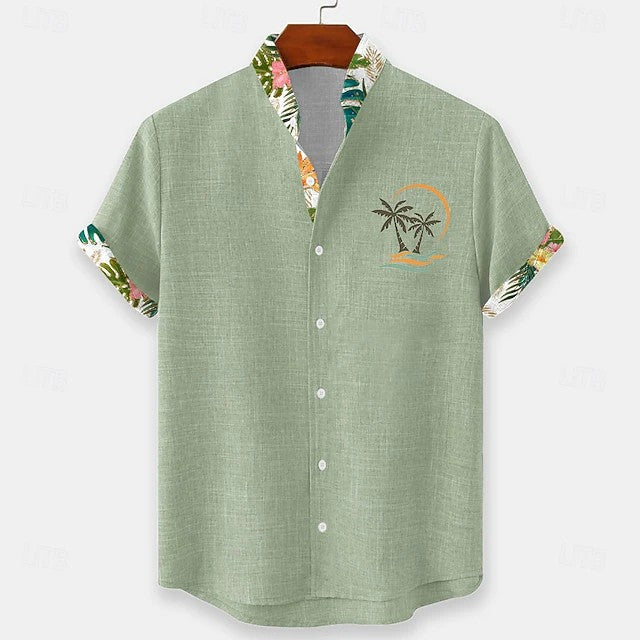Felix | Tropical Trim Resort Shirt
