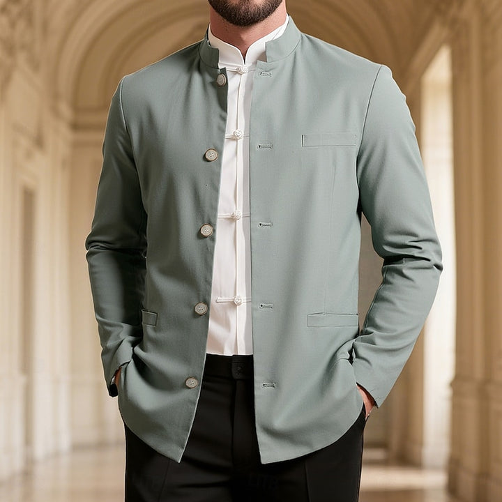 Alaric | Refined Stand-Collar Jacket