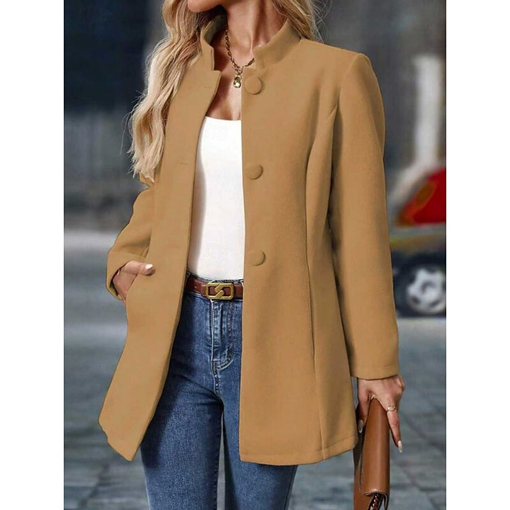 Maribel | Refined Stand-Collar Jacket